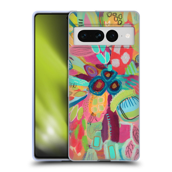 Suzanne Allard Floral Art Dancing In The Garden Soft Gel Case for Google Pixel 7 Pro