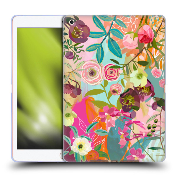Suzanne Allard Floral Art Chase A Dream Soft Gel Case for Apple iPad 10.2 2019/2020/2021