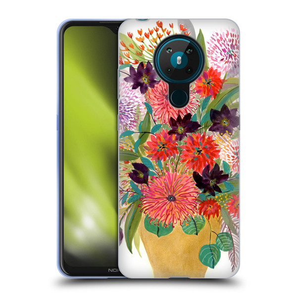 Suzanne Allard Floral Art Celebration Soft Gel Case for Nokia 5.3