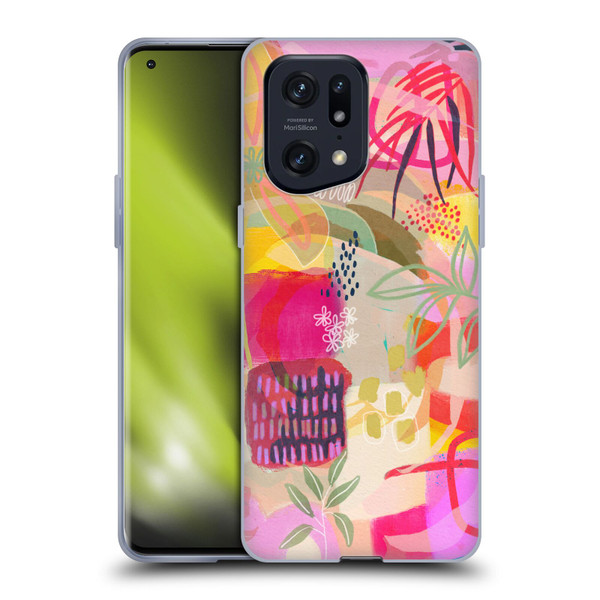 Suzanne Allard Floral Art You Are Loved Soft Gel Case for OPPO Find X5 Pro
