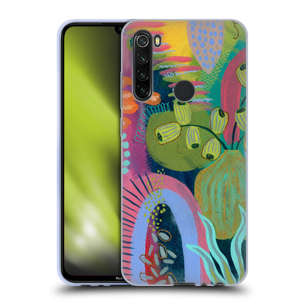 Suzanne Allard Floral Art Seed Pod Soft Gel Case for Xiaomi Redmi Note 8T