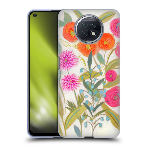 Suzanne Allard Floral Art Joyful Garden Plants Soft Gel Case for Xiaomi Redmi Note 9T 5G