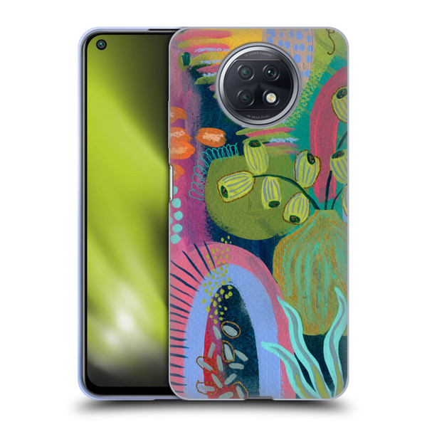 Suzanne Allard Floral Art Seed Pod Soft Gel Case for Xiaomi Redmi Note 9T 5G