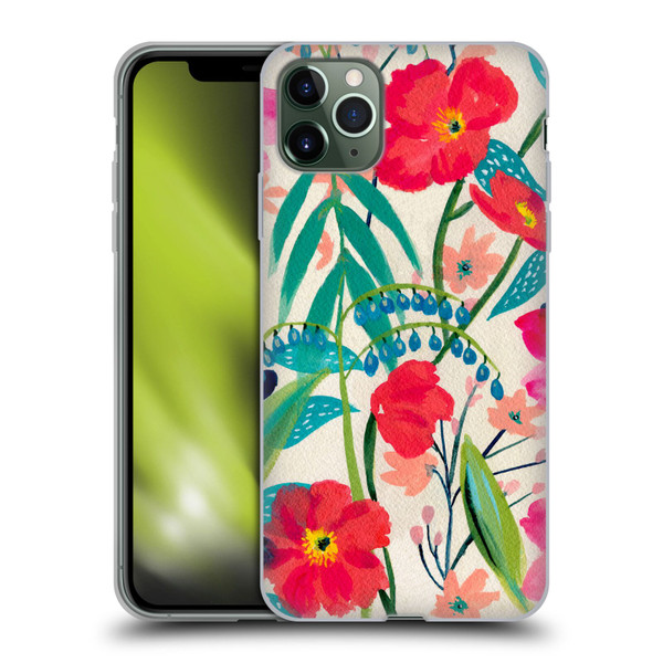 Suzanne Allard Floral Graphics Garden Party Soft Gel Case for Apple iPhone 11 Pro Max