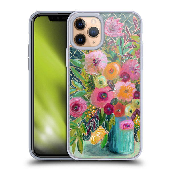 Suzanne Allard Floral Graphics Hope Springs Soft Gel Case for Apple iPhone 11 Pro