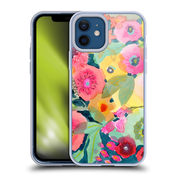 Suzanne Allard Floral Graphics Delightful Soft Gel Case for Apple iPhone 12 / iPhone 12 Pro