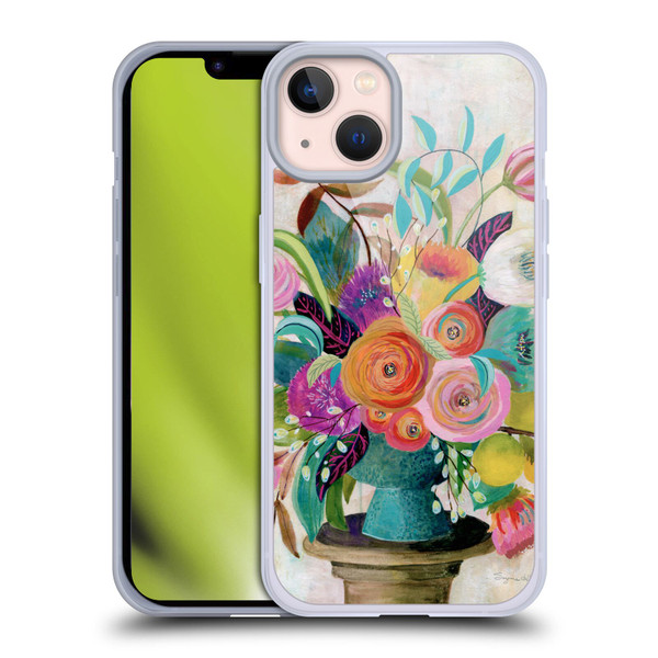 Suzanne Allard Floral Graphics Charleston Glory Soft Gel Case for Apple iPhone 13