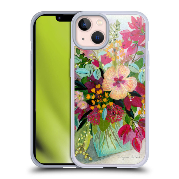 Suzanne Allard Floral Graphics Flamands Soft Gel Case for Apple iPhone 13