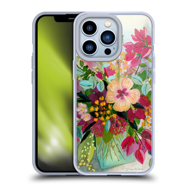 Suzanne Allard Floral Graphics Flamands Soft Gel Case for Apple iPhone 13 Pro