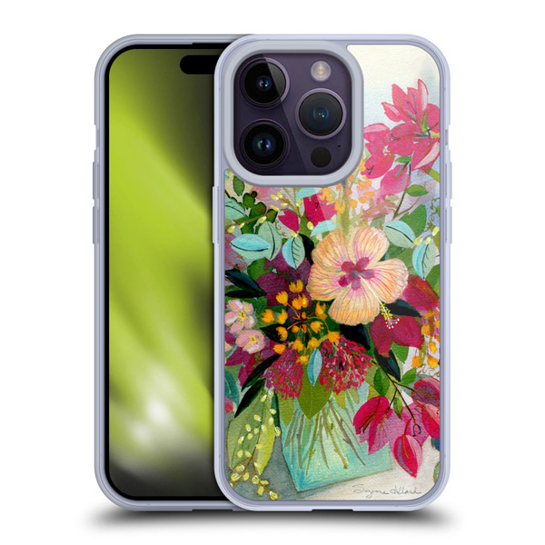 Suzanne Allard Floral Graphics Flamands Soft Gel Case for Apple iPhone 14 Pro