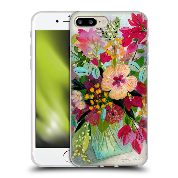 Suzanne Allard Floral Graphics Flamands Soft Gel Case for Apple iPhone 7 Plus / iPhone 8 Plus