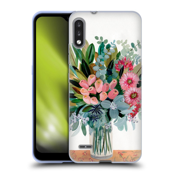 Suzanne Allard Floral Graphics Magnolia Surrender Soft Gel Case for LG K22
