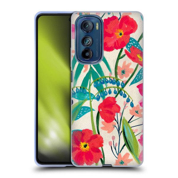 Suzanne Allard Floral Graphics Garden Party Soft Gel Case for Motorola Edge 30