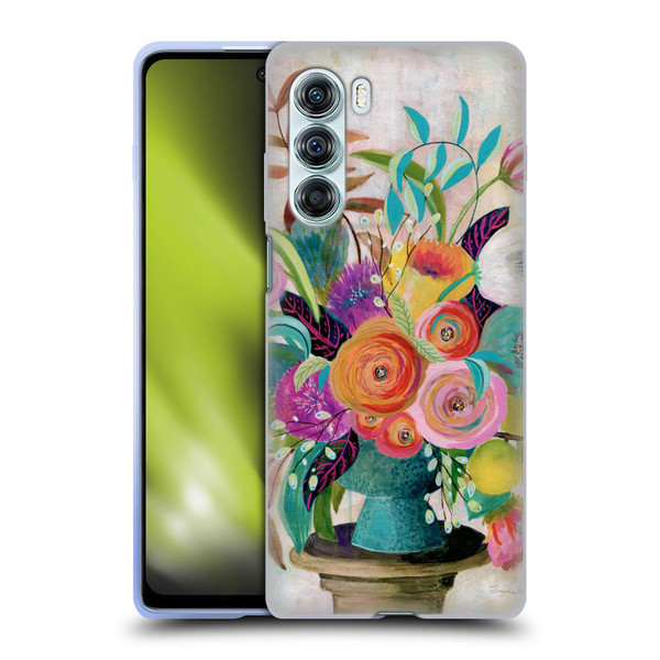 Suzanne Allard Floral Graphics Charleston Glory Soft Gel Case for Motorola Edge S30 / Moto G200 5G