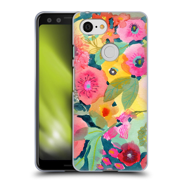 Suzanne Allard Floral Graphics Delightful Soft Gel Case for Google Pixel 3