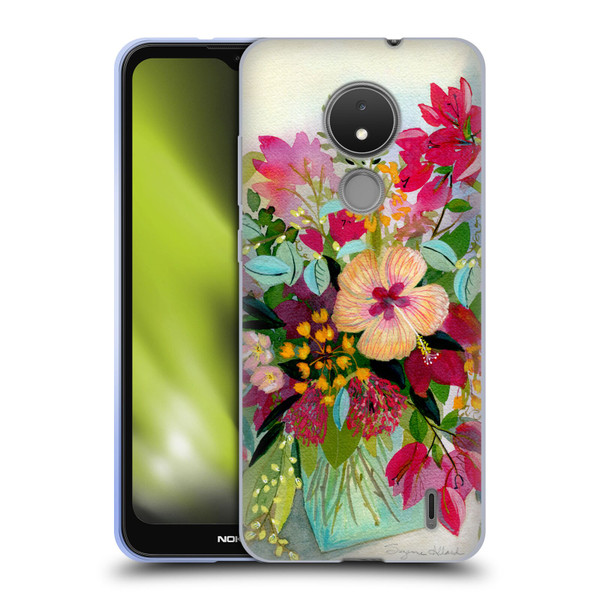 Suzanne Allard Floral Graphics Flamands Soft Gel Case for Nokia C21