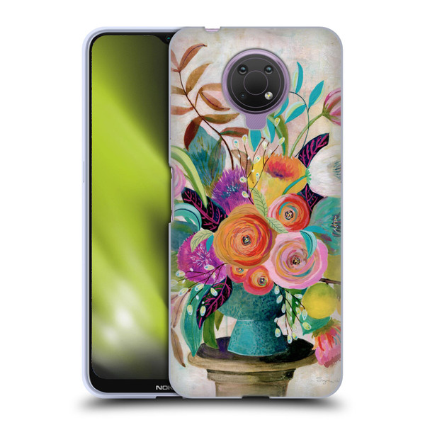 Suzanne Allard Floral Graphics Charleston Glory Soft Gel Case for Nokia G10
