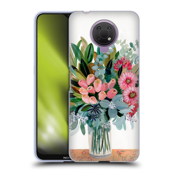 Suzanne Allard Floral Graphics Magnolia Surrender Soft Gel Case for Nokia G10