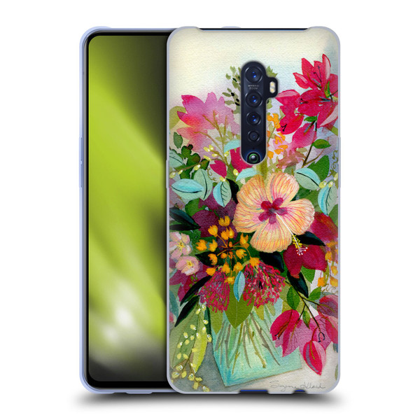 Suzanne Allard Floral Graphics Flamands Soft Gel Case for OPPO Reno 2