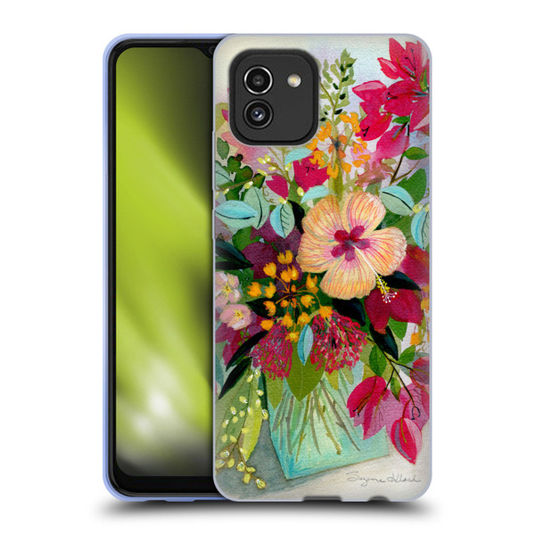 Suzanne Allard Floral Graphics Flamands Soft Gel Case for Samsung Galaxy A03 (2021)
