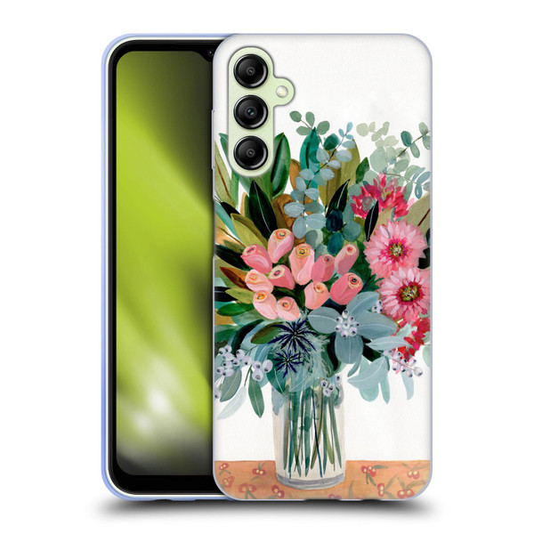 Suzanne Allard Floral Graphics Magnolia Surrender Soft Gel Case for Samsung Galaxy A14 5G