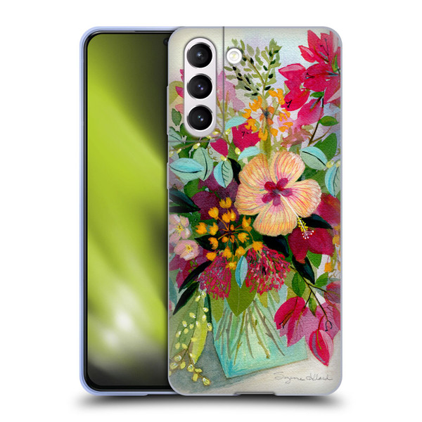Suzanne Allard Floral Graphics Flamands Soft Gel Case for Samsung Galaxy S21 5G