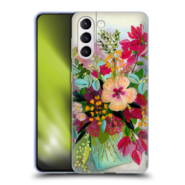 Suzanne Allard Floral Graphics Flamands Soft Gel Case for Samsung Galaxy S21+ 5G