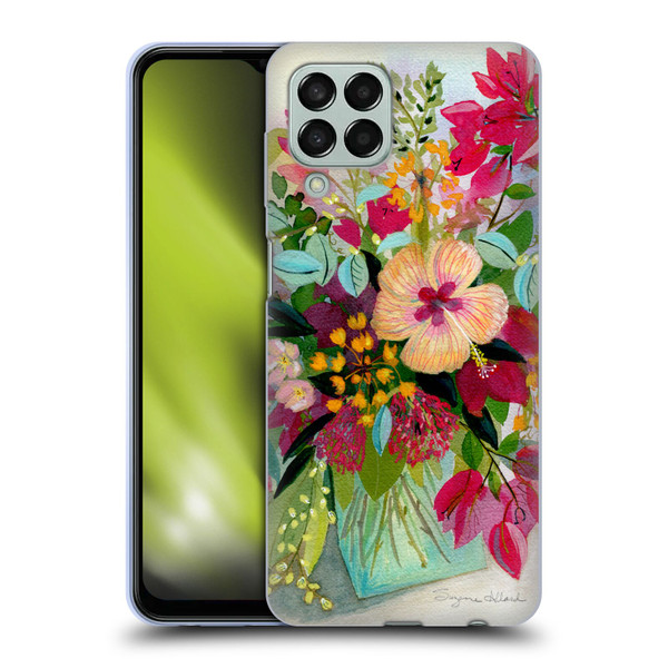 Suzanne Allard Floral Graphics Flamands Soft Gel Case for Samsung Galaxy M33 (2022)