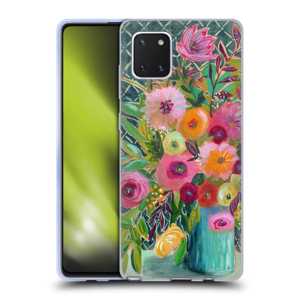 Suzanne Allard Floral Graphics Hope Springs Soft Gel Case for Samsung Galaxy Note10 Lite