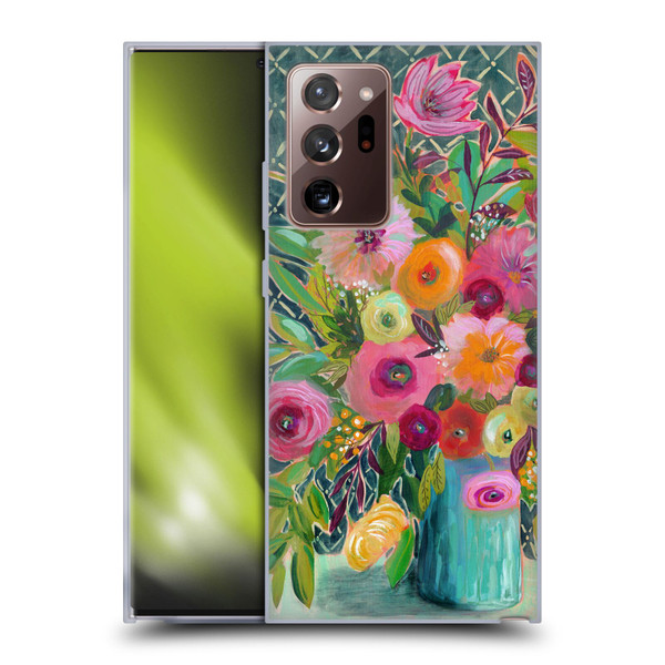 Suzanne Allard Floral Graphics Hope Springs Soft Gel Case for Samsung Galaxy Note20 Ultra / 5G