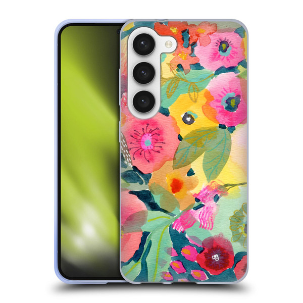 Suzanne Allard Floral Graphics Delightful Soft Gel Case for Samsung Galaxy S23 5G