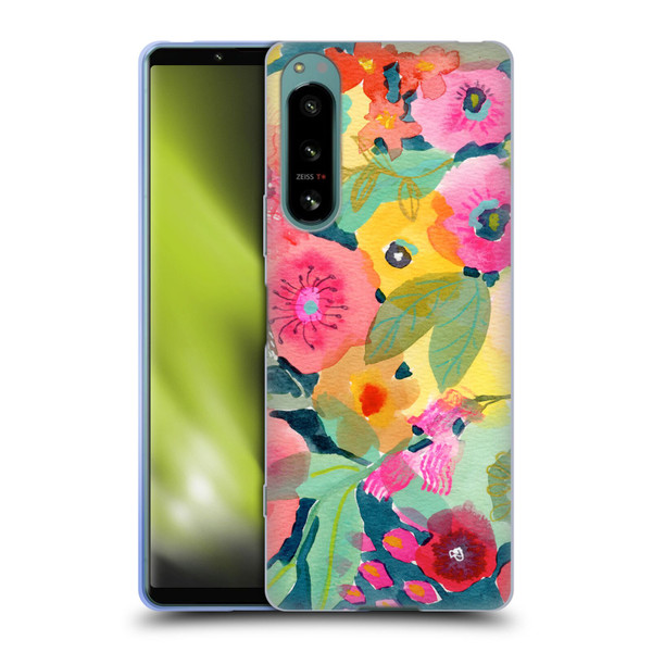 Suzanne Allard Floral Graphics Delightful Soft Gel Case for Sony Xperia 5 IV