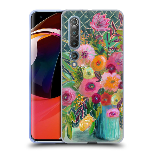 Suzanne Allard Floral Graphics Hope Springs Soft Gel Case for Xiaomi Mi 10 5G / Mi 10 Pro 5G