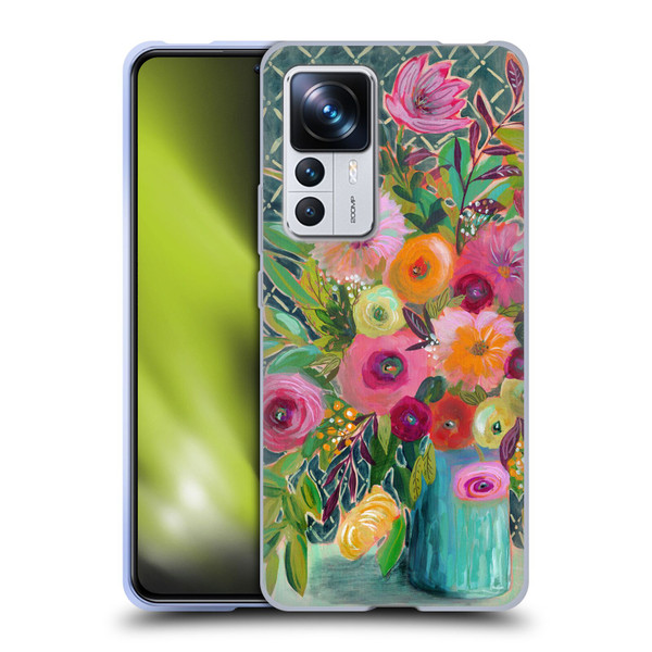 Suzanne Allard Floral Graphics Hope Springs Soft Gel Case for Xiaomi 12T Pro