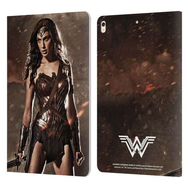 Batman V Superman: Dawn of Justice Graphics Wonder Woman Leather Book Wallet Case Cover For Apple iPad Pro 10.5 (2017)