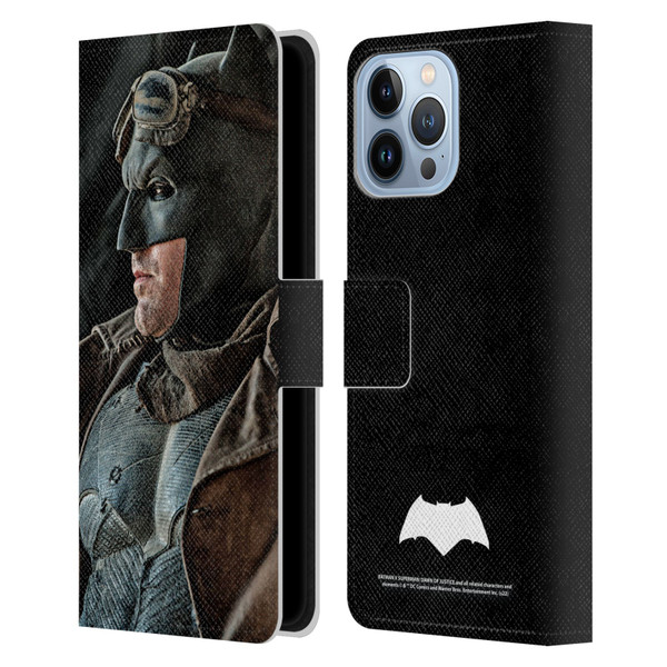 Batman V Superman: Dawn of Justice Graphics Batman Leather Book Wallet Case Cover For Apple iPhone 13 Pro Max