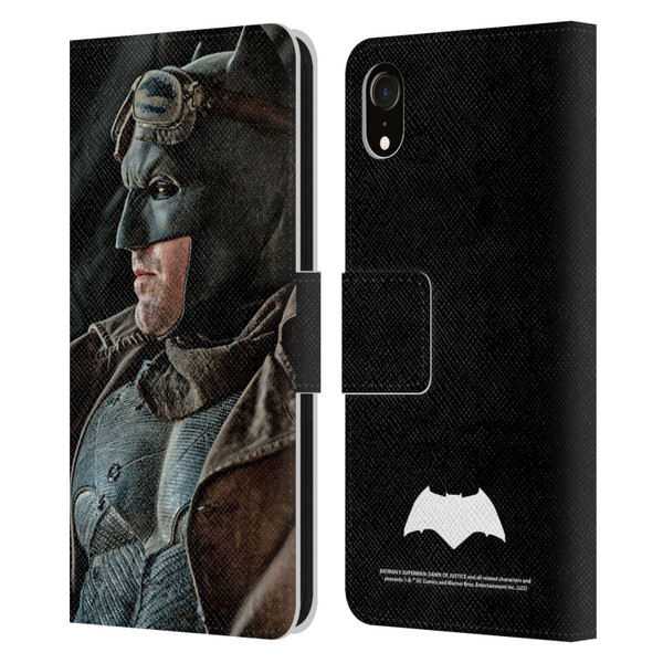 Batman V Superman: Dawn of Justice Graphics Batman Leather Book Wallet Case Cover For Apple iPhone XR