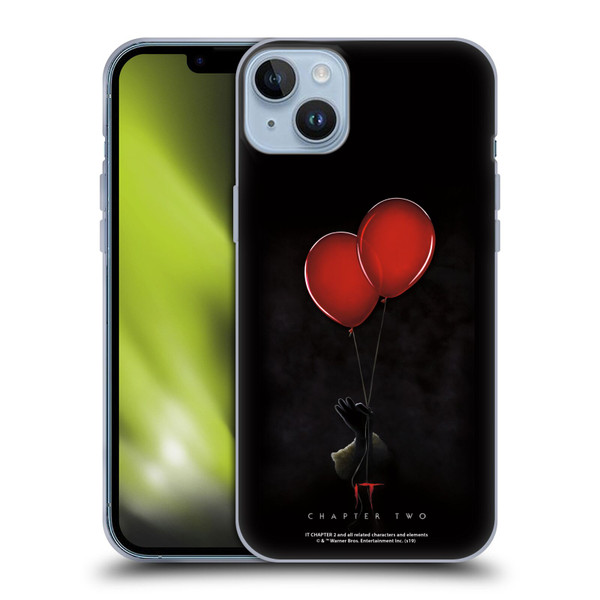 IT Chapter Two Posters Pennywise Balloon Soft Gel Case for Apple iPhone 14 Plus