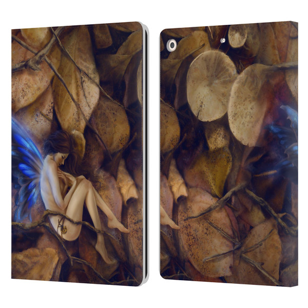 Selina Fenech Fairies Autumn Slumber Leather Book Wallet Case Cover For Apple iPad 10.2 2019/2020/2021