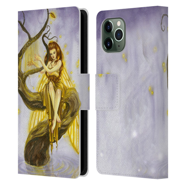 Selina Fenech Fairies Firefly Song Leather Book Wallet Case Cover For Apple iPhone 11 Pro