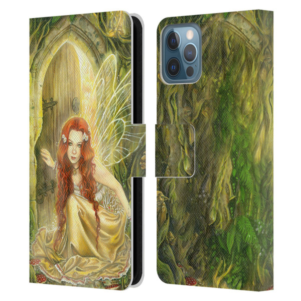 Selina Fenech Fairies Threshold Leather Book Wallet Case Cover For Apple iPhone 12 / iPhone 12 Pro