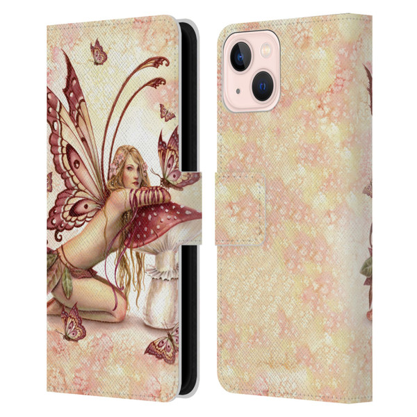 Selina Fenech Fairies Small Things Leather Book Wallet Case Cover For Apple iPhone 13