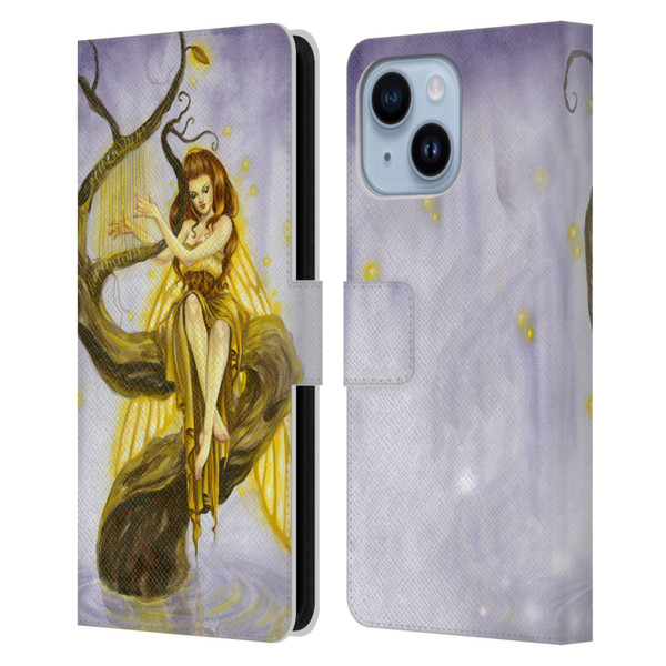 Selina Fenech Fairies Firefly Song Leather Book Wallet Case Cover For Apple iPhone 14 Plus