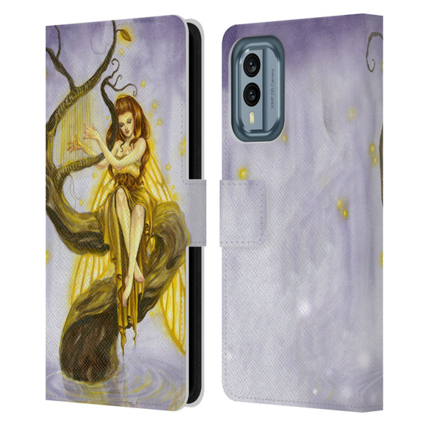 Selina Fenech Fairies Firefly Song Leather Book Wallet Case Cover For Nokia X30
