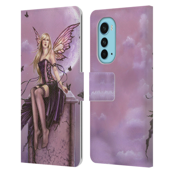 Selina Fenech Fairies Once Was Innocent Leather Book Wallet Case Cover For Motorola Edge (2022)