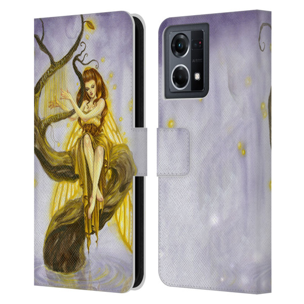 Selina Fenech Fairies Firefly Song Leather Book Wallet Case Cover For OPPO Reno8 4G