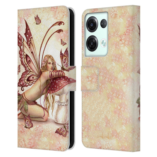 Selina Fenech Fairies Small Things Leather Book Wallet Case Cover For OPPO Reno8 Pro
