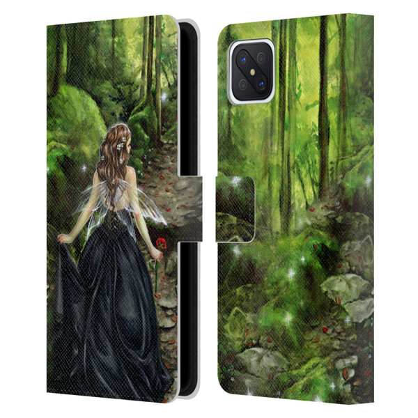 Selina Fenech Fairies Along The Forest Path Leather Book Wallet Case Cover For OPPO Reno4 Z 5G