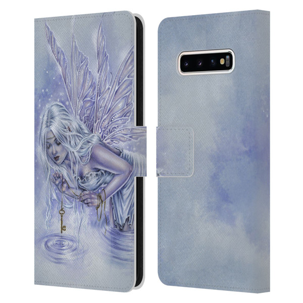 Selina Fenech Fairies Fishing For Riddles Leather Book Wallet Case Cover For Samsung Galaxy S10+ / S10 Plus