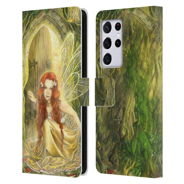 Selina Fenech Fairies Threshold Leather Book Wallet Case Cover For Samsung Galaxy S21 Ultra 5G